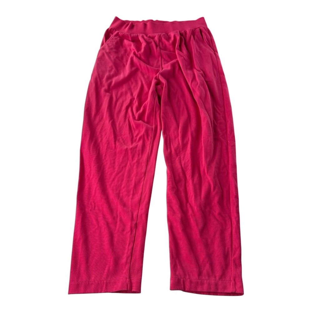 Vintage Bonnie Bill by Holly Pink Pull On Pants Womens Medium Made in Taiwan USA